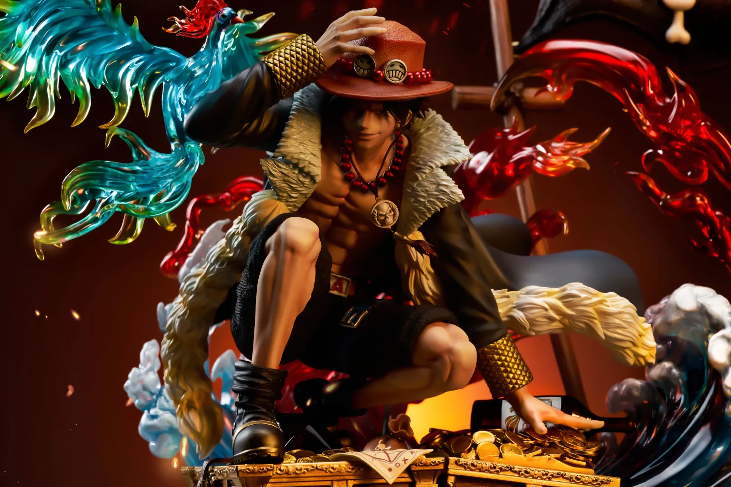 8d324a98d85495e3 【Pre order】 Yao Meng Meng Studio 1/6 Portgas·D· Ace - Image 1