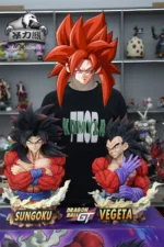 【Pre order】Violent Bear Studio 1/2 Bust Dragon Ball SSJ4 Son Goku - Image 4