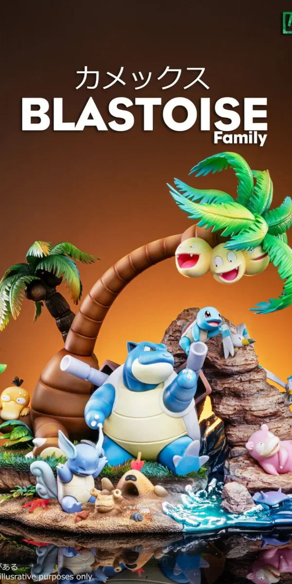 【Pre order】PcHouse Studio Blastoise Family