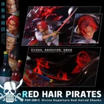 【In Stock】JacksDo Studio POP One Piece Red Hair Pirates Members 4 man - Image 4