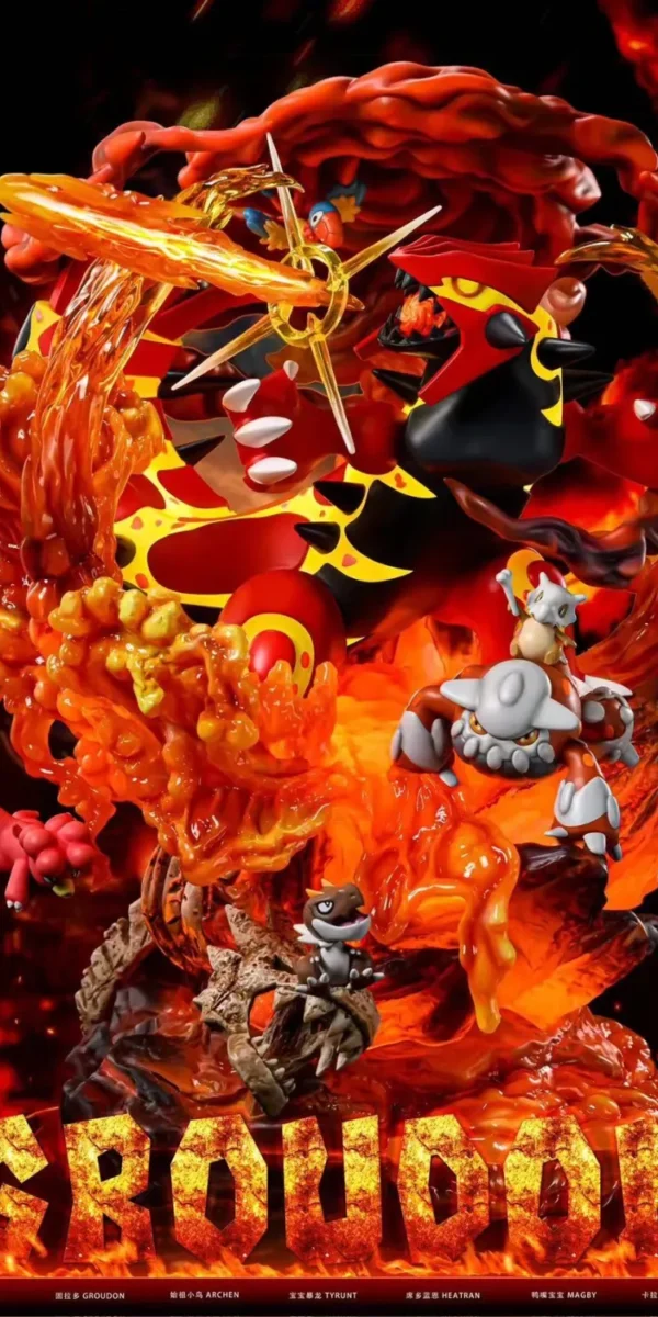 【Pre order】Crescent Studio King Of Land Primal Reversion Groudon With LED