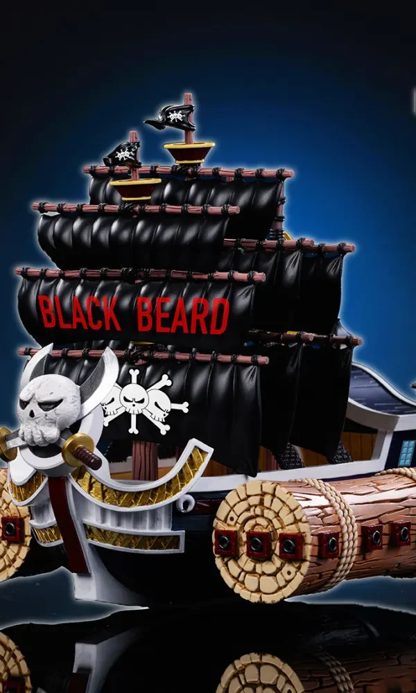 【Pre order】M4 Studio - One Piece Black Beard Pirate Ship