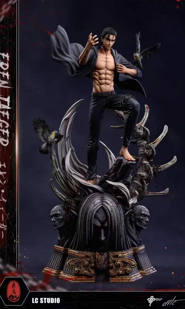【In Stock】LC Studios Attack on Titan Eren Jaeger 19 year old Resin Statue