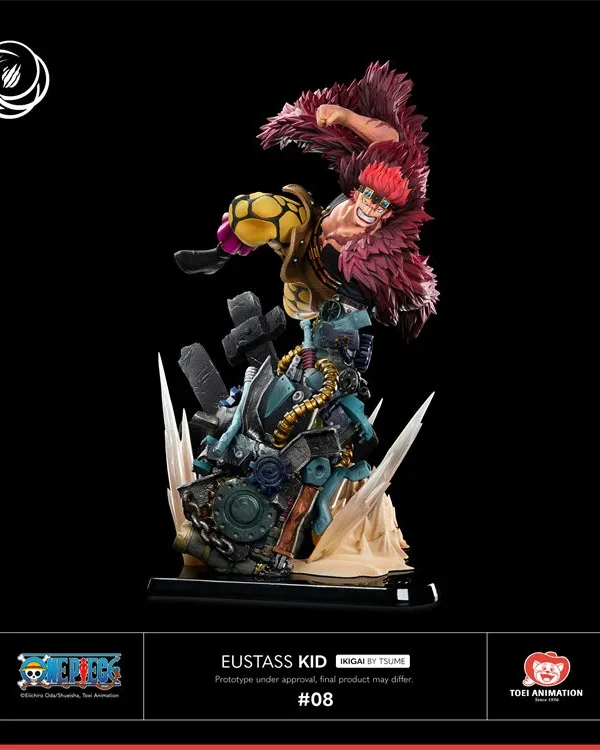 【Pre order】Tsume IKIGAI One Piece Eustass Kid 1/6 Resin Statue (Copyright)