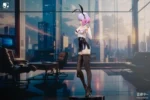 【Pre order】BearPanda Studio 1/4 PVC Luna Bunny Girl (Copyright) - Image 5