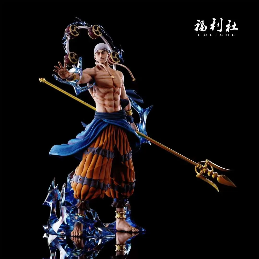934442afbd98a38f 【Pre order】FULISHE Studio One Piece Enel Resin Statue - Image 1