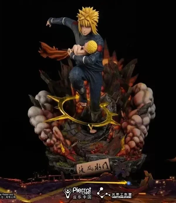 【In Stock】Lightyear Studio Resin statue of the fourth generation Namikaze Minato 1/4 collection level theme — Goodbye Naruto（Copyright）