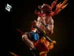 【In Stock】HS Studio One Piece Portgas·D· Ace 1/6 Resin Statue - Image 4