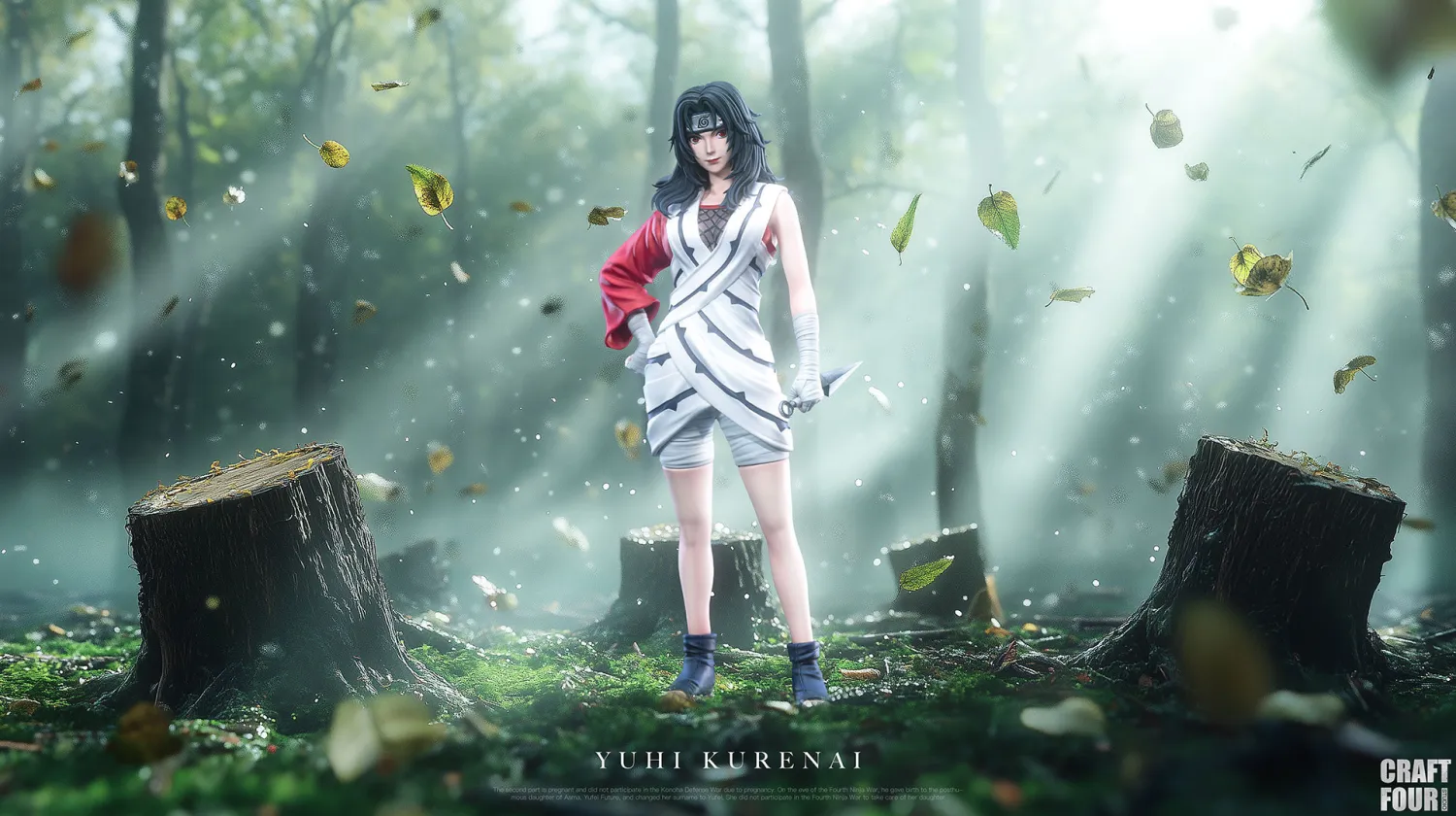 98929991f17f0281 【Pre order】Craft Four Studio 1/8 Naruto Yūhi Kurenai - Image 1