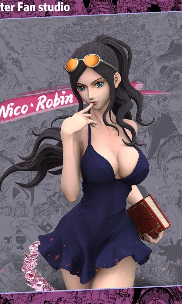【In Stock】Hunter Fan Studio One Piece Nico·Robin Resin Statue