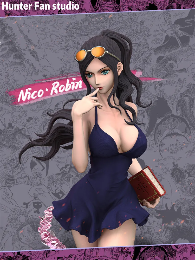 9ab4b10c1f30f318 【In Stock】Hunter Fan Studio One Piece Nico·Robin Resin Statue - Image 1