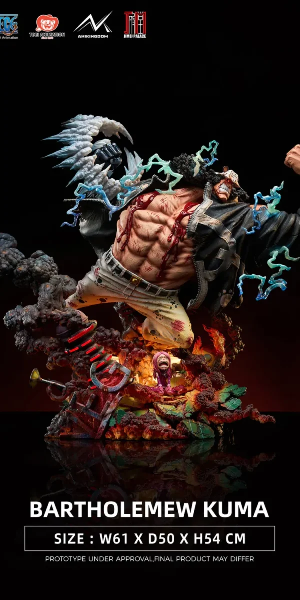 【Including shipping cost】JIMEI Palace - One Piece Bartholemew Kuma (Copyright)