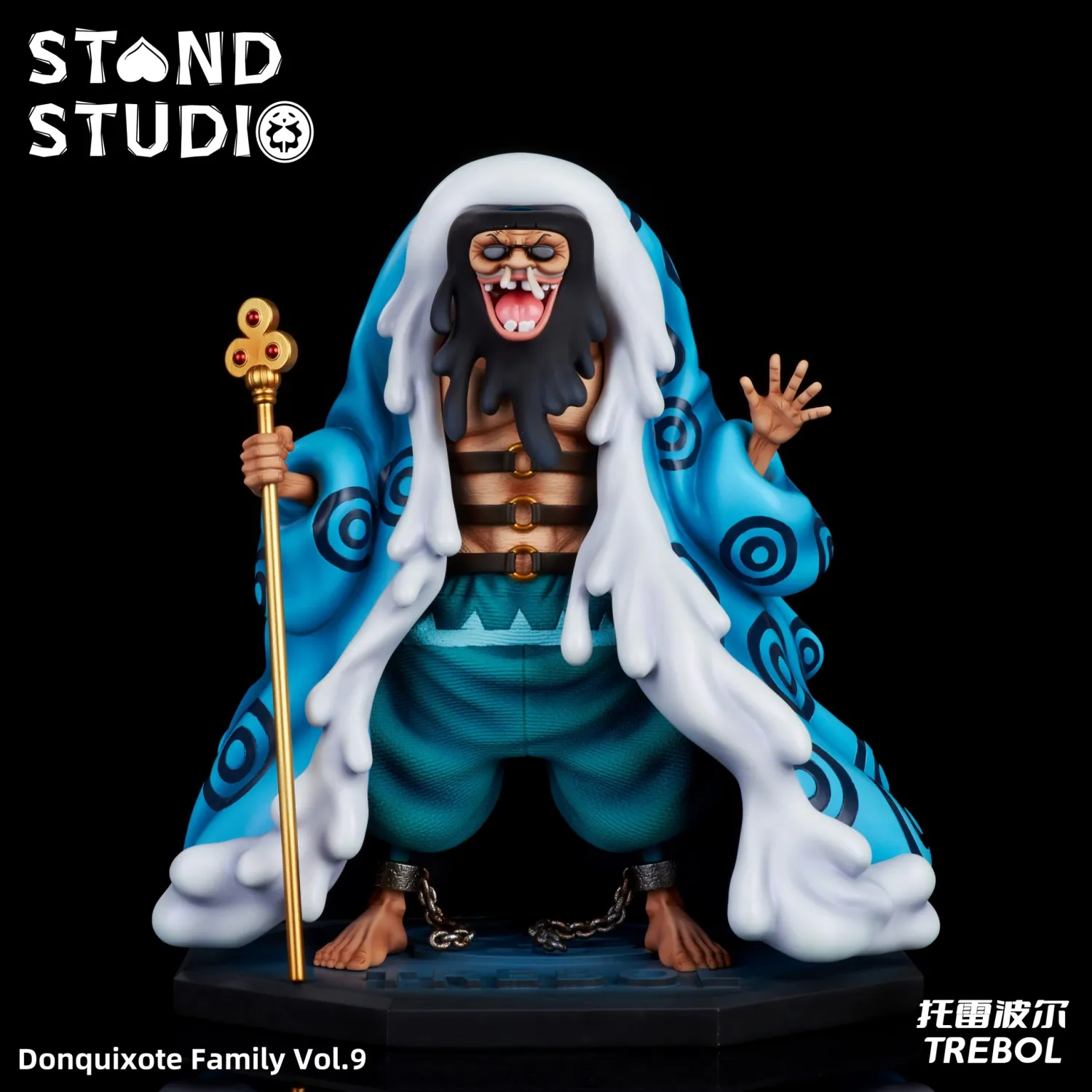 9b7cceed2dc1a6de 【Pre order】Stand Studio POP One Piece Donquixote Pirates #9 Trebol - Image 1