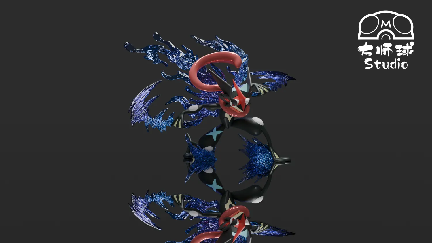 9c05fd4592d27bae 【Pre order】Chao Ji Qiu Studio 1/20 Pokemon Greninja - Image 1