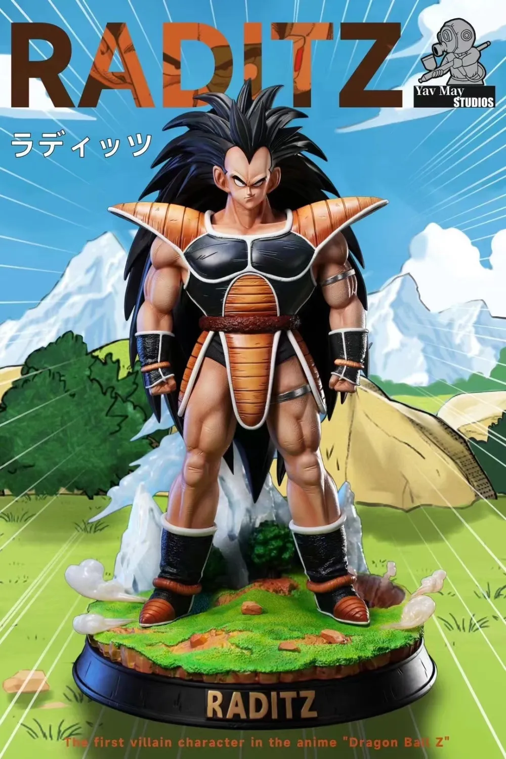 9d7c1374a82847ee 【In Stock】Yav May studio 1/6 Dragon Ball Raditz - Image 1