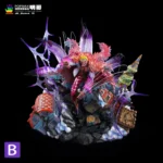 【In Stock】JacksDo One Piece POPMAX Doflamingo Base - Holy Ammo·GODSLED Resin Statue - Image 2