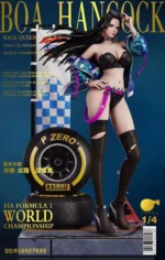 【In Stock】Puffer studio One Piece Boa Hancock racing girl Resin Statue