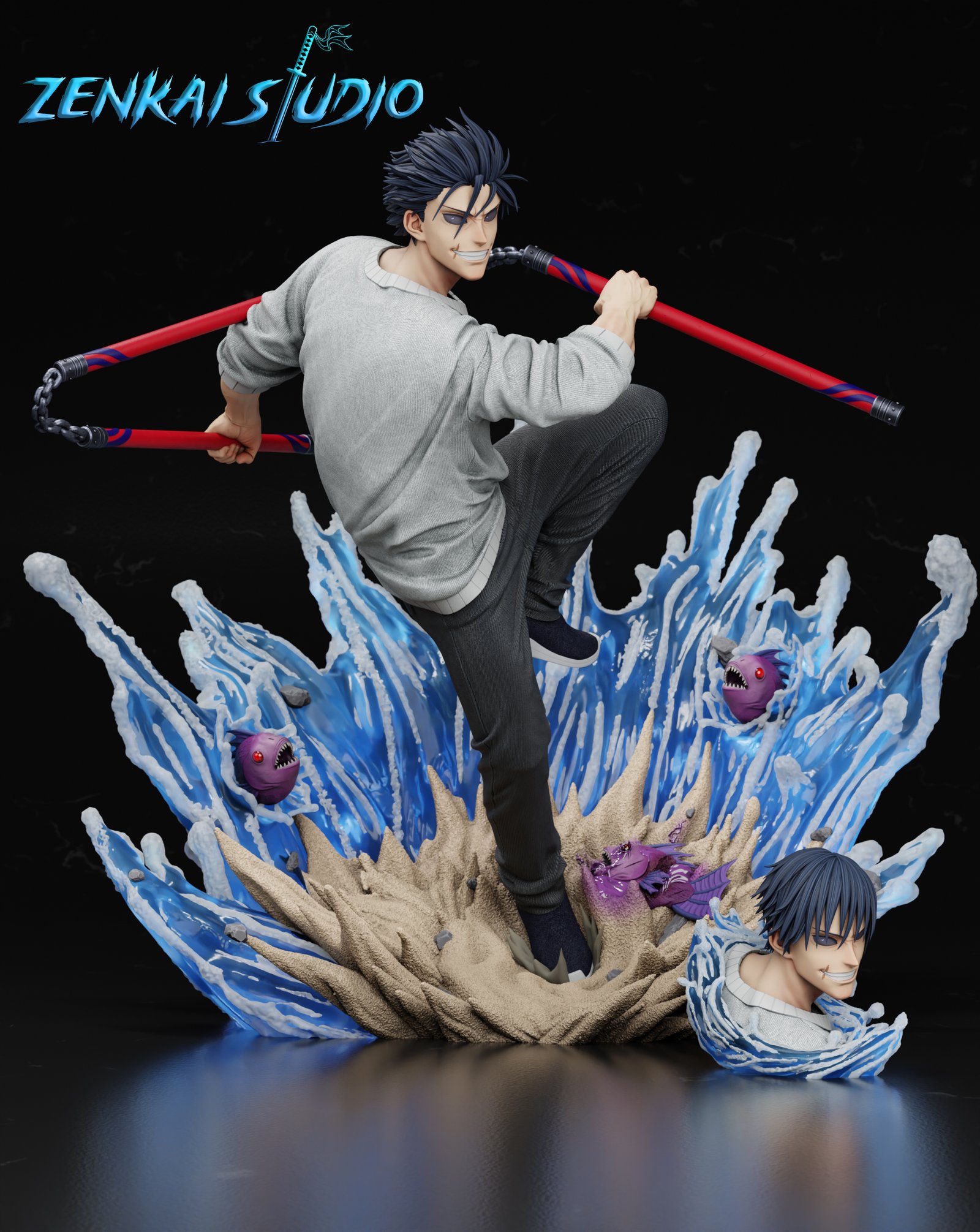 ZENKAI_Studio_-_Jujutsu_Kaisen_Toji_Fushiguro0 ZENKAI Studio – Jujutsu Kaisen Toji Fushiguro - Image 1