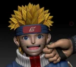 【Pre order】Fish Bone Studio 1/6 Jiraiya & Naruto - Image 6