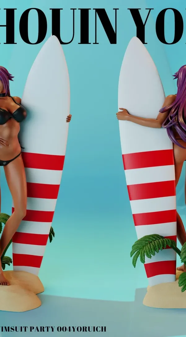 【In Stock】Bleach Dream Studio BLEACH bikini Shihouin Yoruichi 1/6 Resin Statue