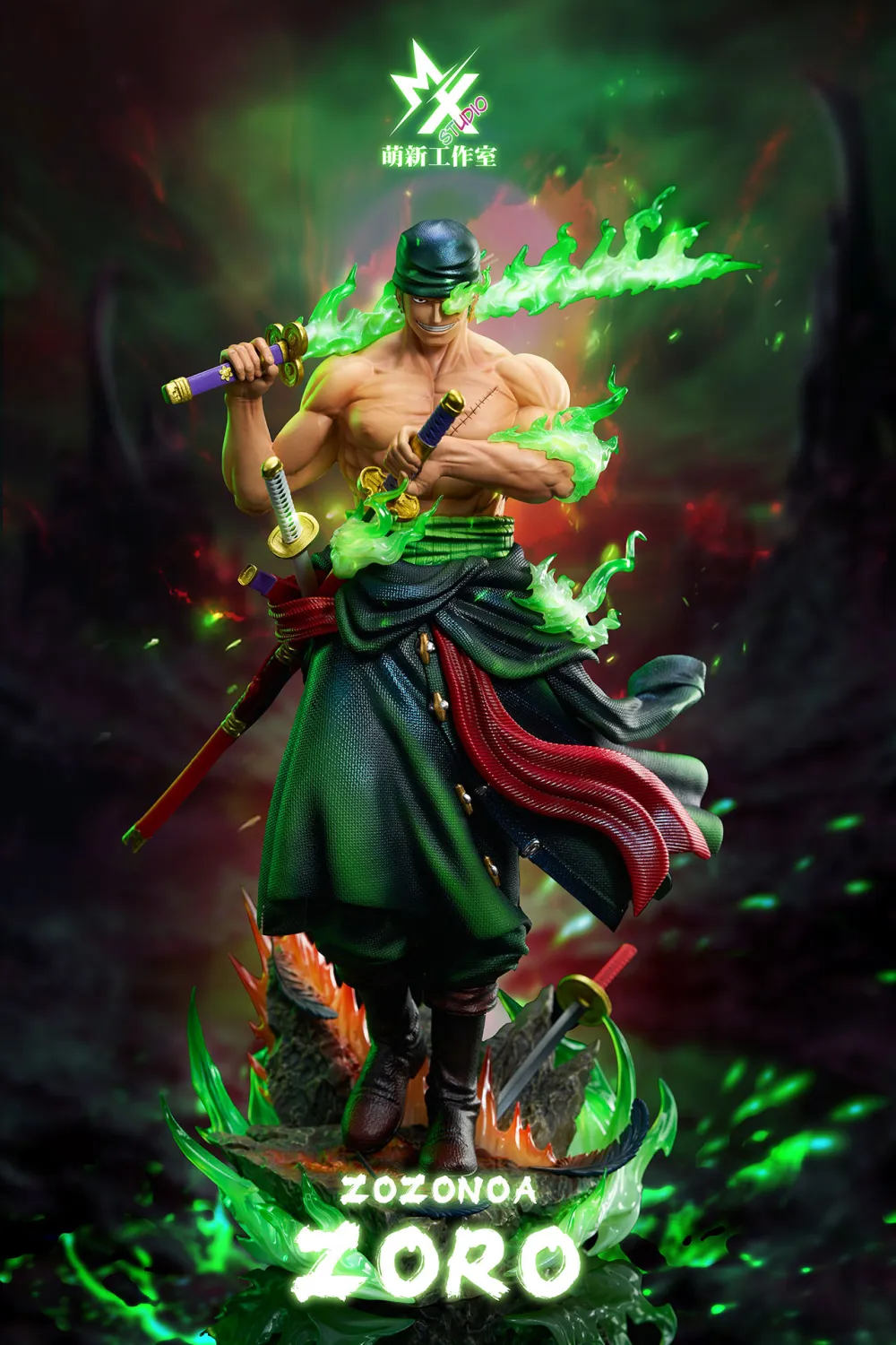 a158be9d22e1ede8 (1) 【Pre order】Meng Xin Studio POP One Piece Zozonoa Zoro - Image 1