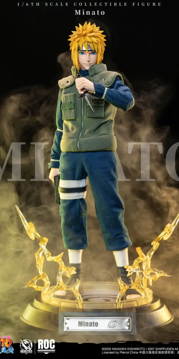 【Pre order】Rocket Toys 1/6 Naruto Namikaze Minato Action Figure ROC-016 (Copyright)