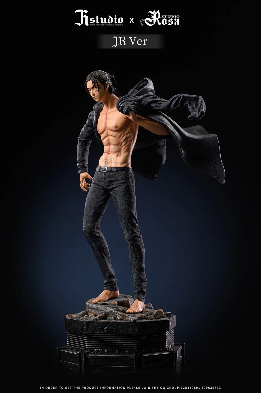 a260d6cbd98949b6 【Pre order】JR & Rosa Studio Attack on Titan 1/4 Eren Jaeger R18 - Image 1