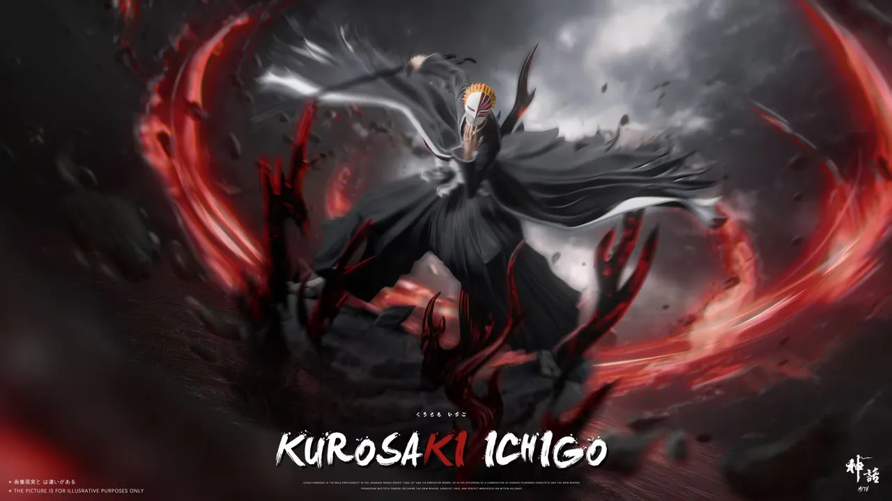 a2b09a3c1bd54281 【Pre order】Myth Studio 1/6 Bleach Ichigo Kurosaki - Image 1