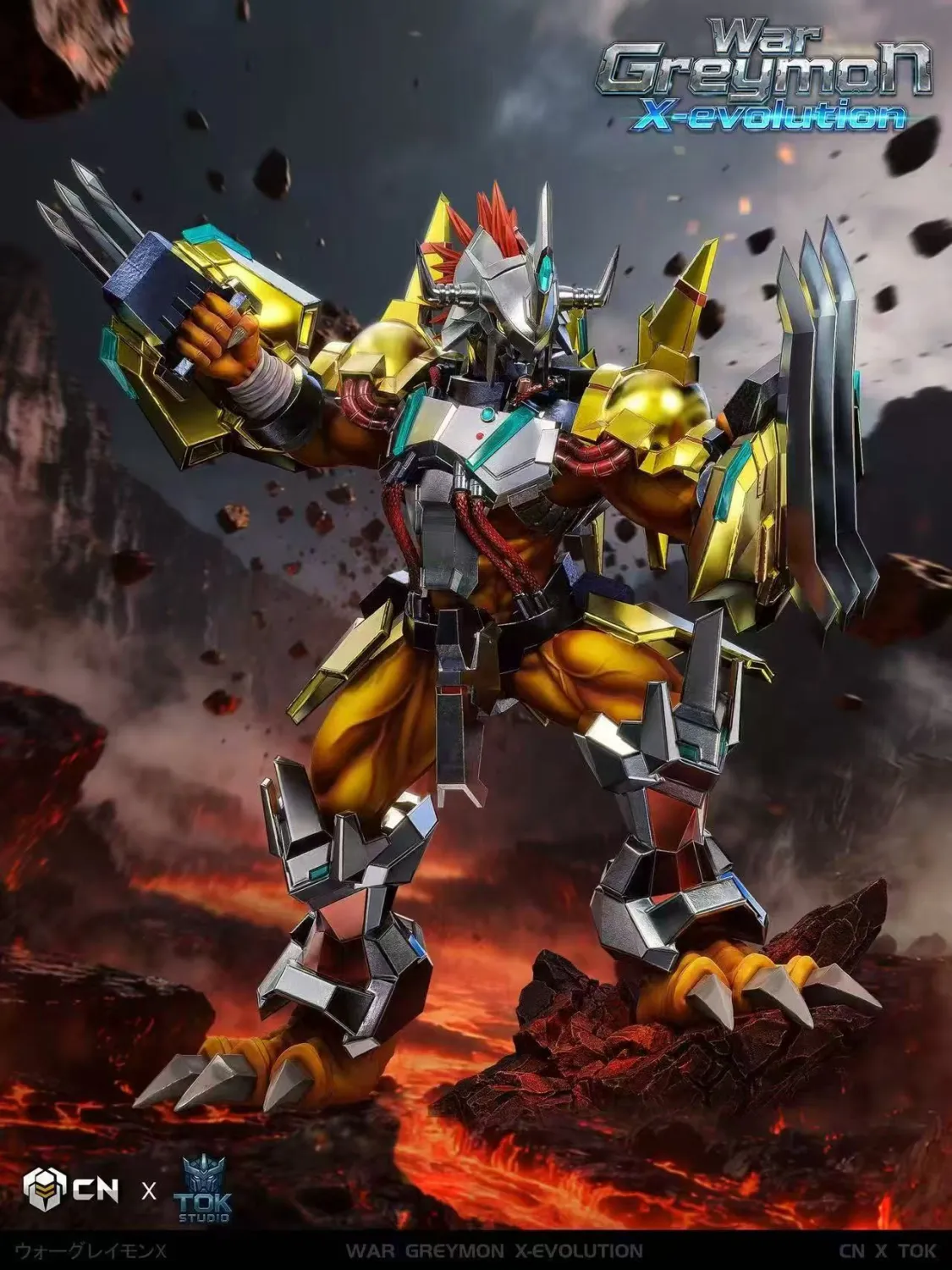 a3a750cb18217a38 【Pre order】CN Studio x TOK Studio - Digimon War Greymon - Image 1