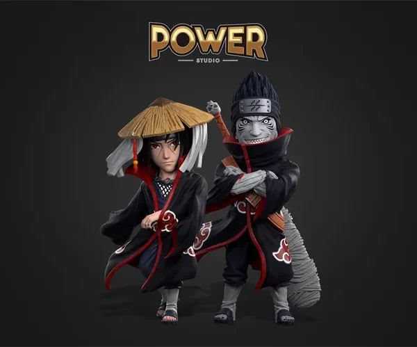 【In Stock】Power studio Naruto Hoshigaki Kisame&Uchiha Itachi WCF Resin Statue