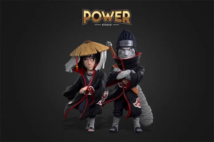 a3fb05b5f5a4c4fa (1) 【In Stock】Power studio Naruto Hoshigaki Kisame&Uchiha Itachi WCF Resin Statue - Image 1