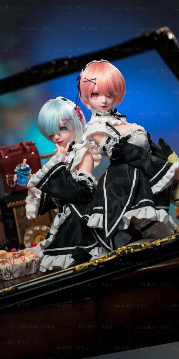 【Pre order】Bezlya - Xing Cos Ram & Rem Silicone Doll (Copyright)