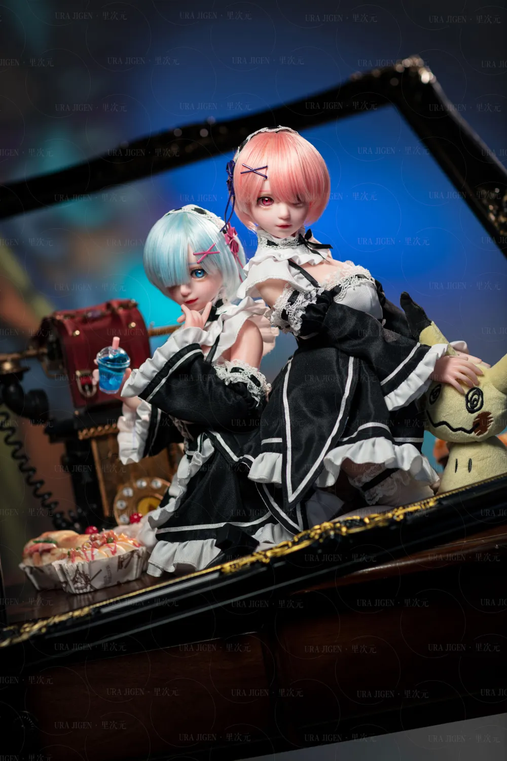 a4e4d79867adf739 【Pre order】Bezlya - Xing Cos Ram & Rem Silicone Doll (Copyright) - Image 1