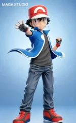 【Pre order】Maga Studio 1/20 Pokemon Ash Ketchum & Greninja - Image 2