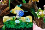【Pre order】DM-STUDIO Pokemon ecological series Clefairy&Jirachi Resin Statue - Image 5