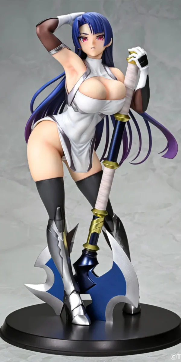 【In Stock】Q-SIX 1/6 PVC Taimanin RPGX Awaki Wakamurasaki Yatsu Murasaki (Copyright)