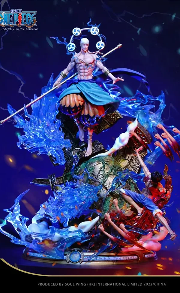 【Pre order】Soul Wing Studio ONE PIECE Enel Vs Monkey D. Luffy Resin Statue (Copyright)