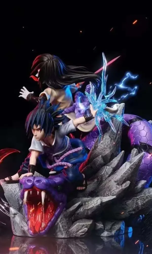 【Pre order】SC Studio NARUTO Uchiha Sasuke&Orochimaru Poly Statue