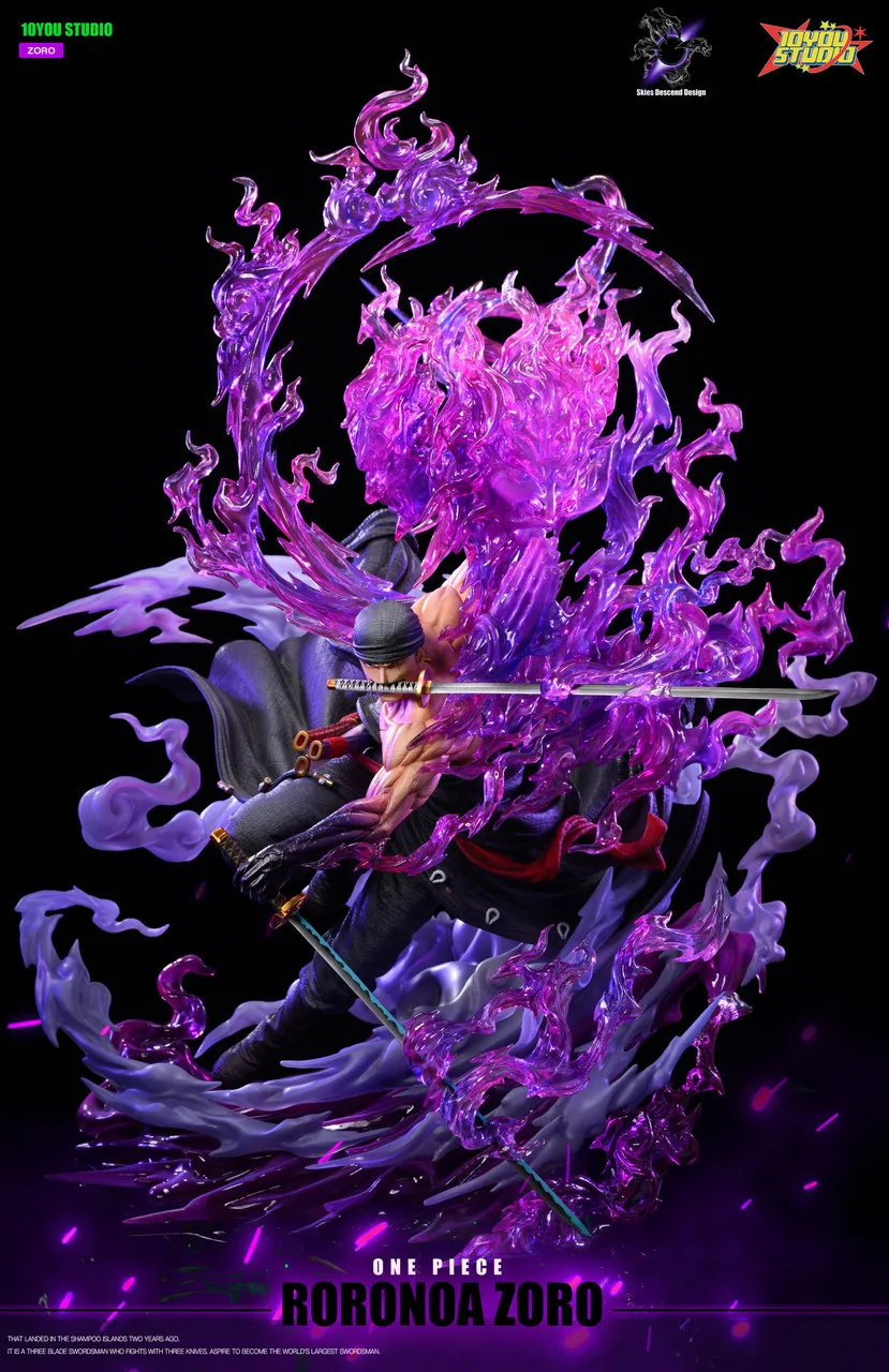 ae9ccd8e59f71354 【Pre order】Skies Descend x 10YOU Studio One Piece Zoro - Image 1