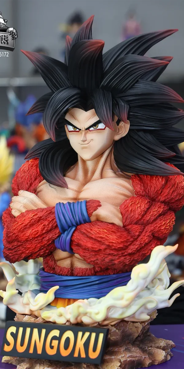【Pre order】Violent Bear Studio 1/2 Bust Dragon Ball SSJ4 Son Goku