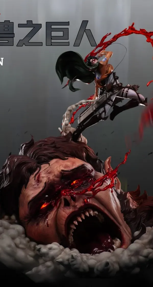 【In Stock】Player 1 Studio 1/6 Attack on Titan Levi VS Beast Titan