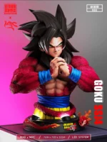 【In Stock】MAD x MRC Studio ssj4 Goku 1/1 Bust bust LED SYSTEM - Image 4