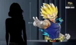 【In Stock】REAL Studio 1:1 Majin Vegeta bust With LED - Image 2