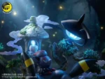 【Pre order】 Moon Shadow Studio Pokémon Umbreon Natural scene - Image 3