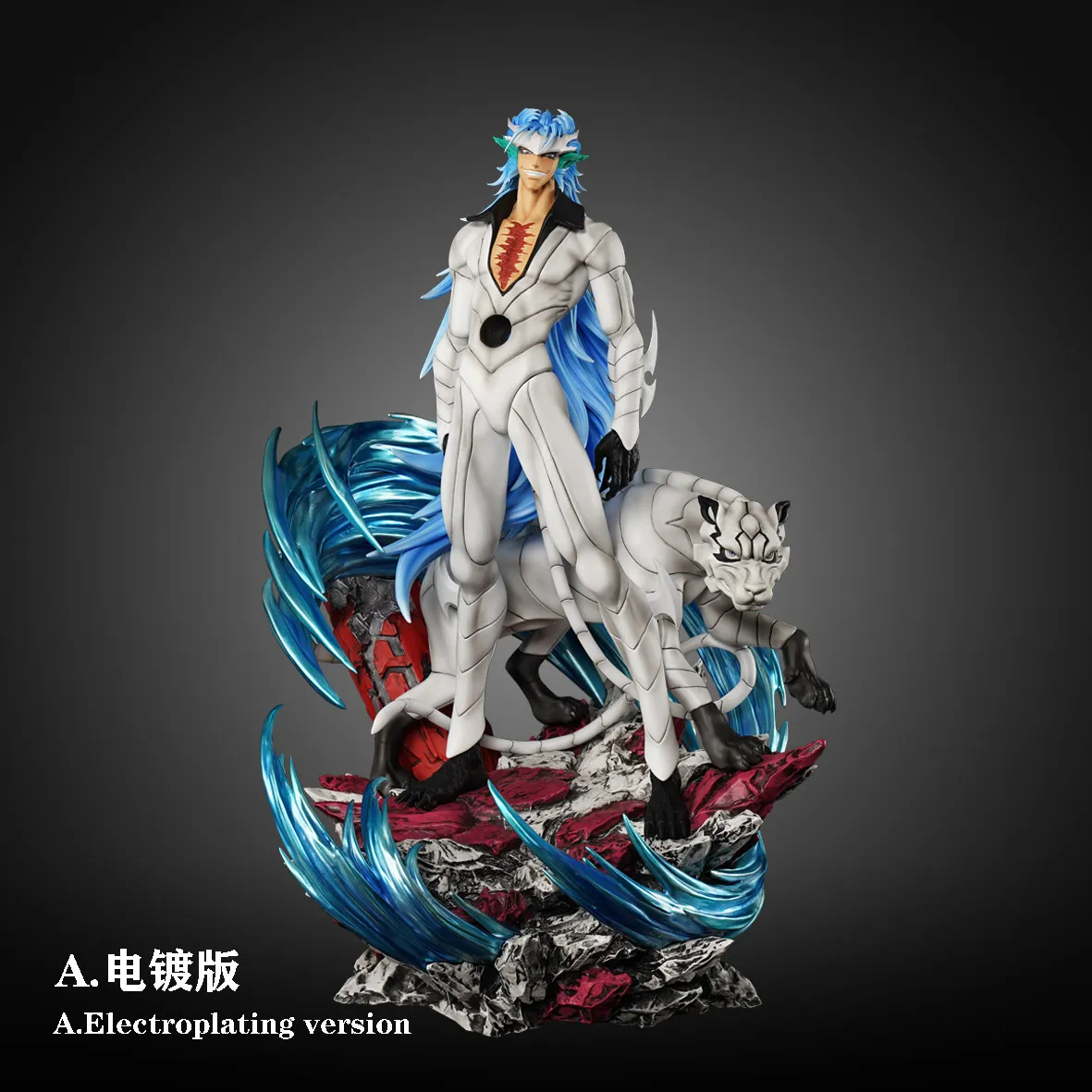 b4b81bac79d27999 (1) 【Pre order】HXHENG Studio x CHENG Studio 1/6 Bleach Grimmjow Jaegerjaques - Image 1