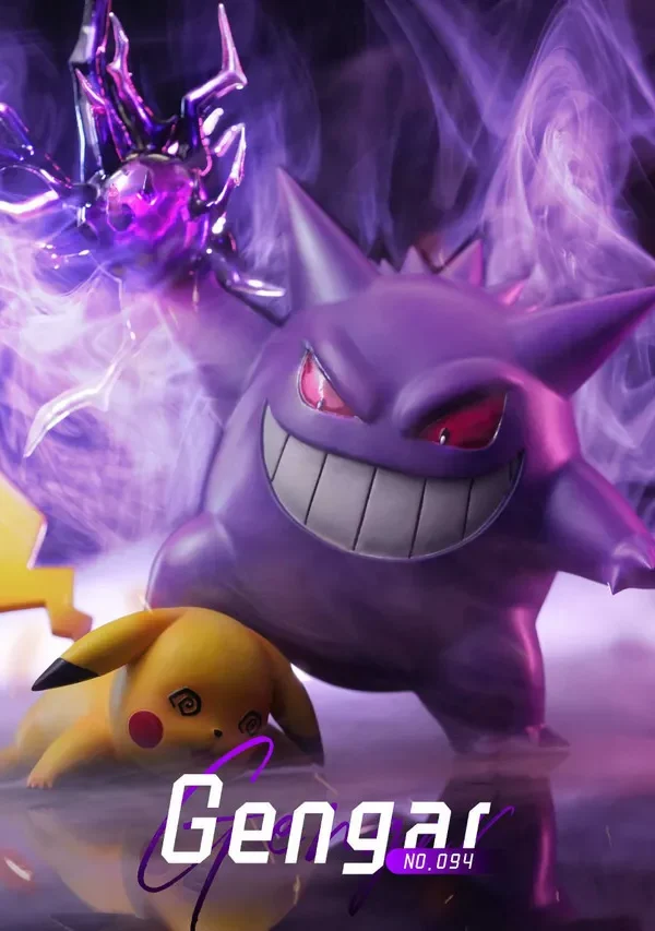 【Pre order】Ntwo Studio - Pokemon Gengar vs Pikachu