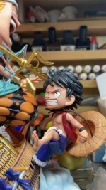 【Pre order】Super Fantasy Sdutio One Piece SD Luffy vs Enel Resin statue - Image 10