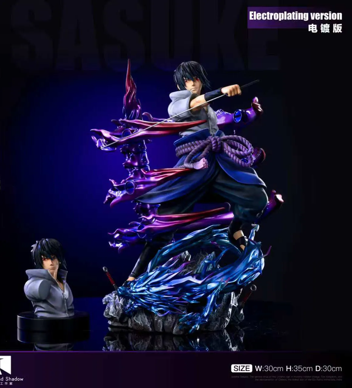 b7644476d616d55a (1) 【Pre order】Light And Shadow Studio 1/6 Naruto Uchiha Sasuke - Image 1