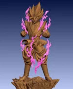 【Pre order】AW Studio 1/6 Dragon Ball Pink Goku - Image 7