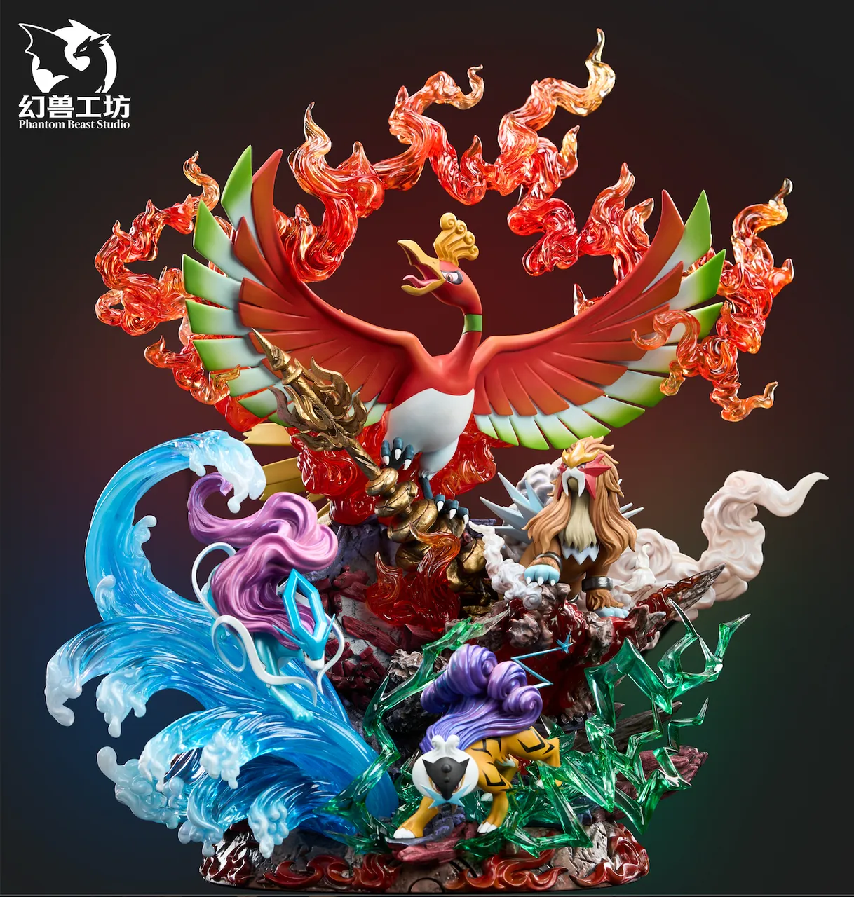 b89c0bbcd398b2ef 【Pre order】Phantom Beast Studio - Pokemon Ho-Oh & Legendary beasts - Image 1